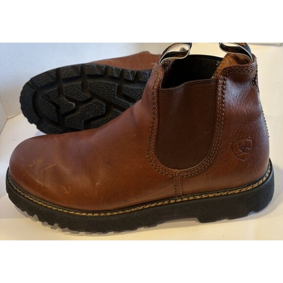 Ariat Men\'s Spot Hog Boot US Size 10.5 D Medium Peanut 10002531 main image 5